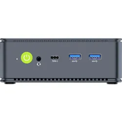 GMKtec M6 Ultra (1000 GB, 16 GB, AMD Ryzen 5 7640HS), PC, Schwarz