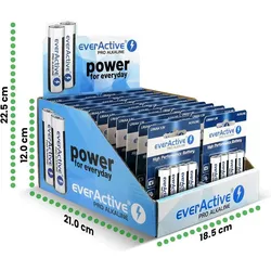 Anzeige LR6 AA Pro Alkaline (24 Blister mit 4 Stück) (4 Stk., AA), Batterien + Akkus