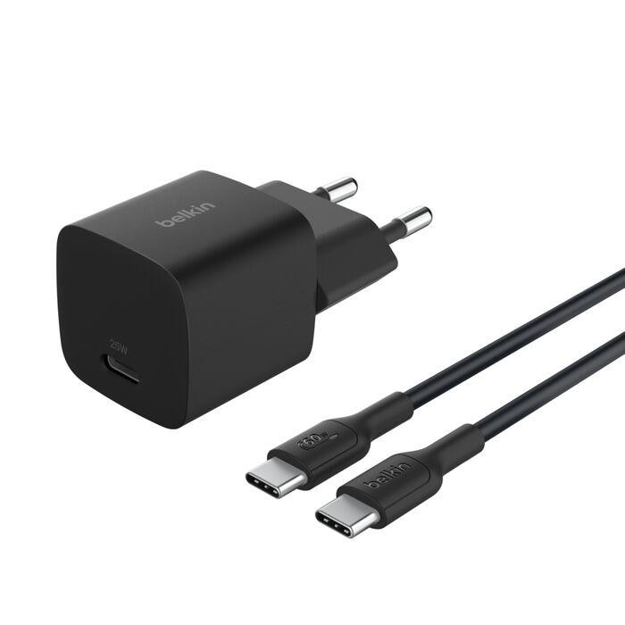 Belkin BOOST CHARGE USB-C-Ladegerät (25 W) und USB-C-/USB-C-Kabel