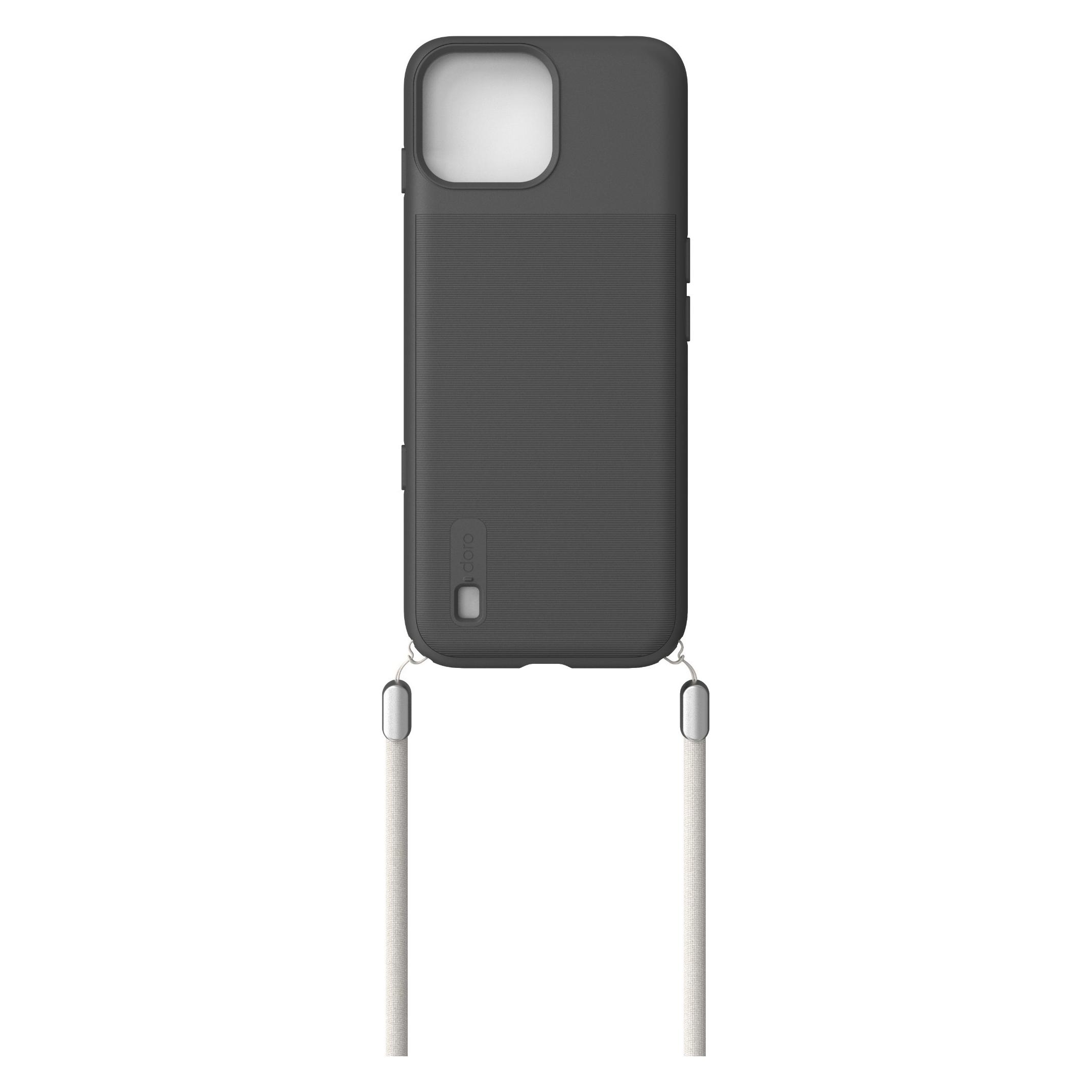 Doro TPU Case/Strap graphit für Aurora A3x (Doro Aurora A30) (8928)