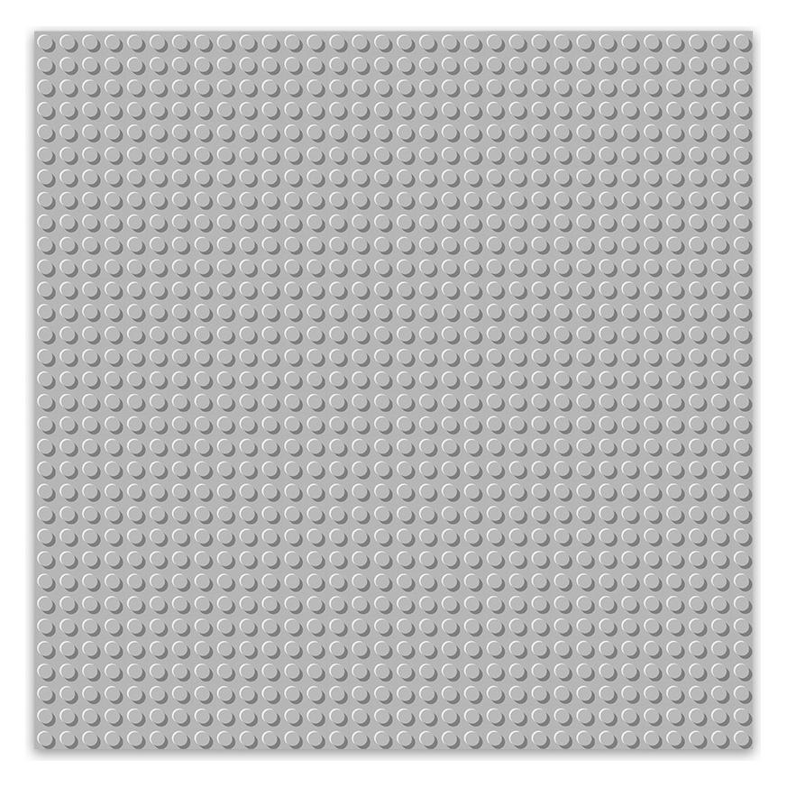 Brixies Bauplatte 32x32 Basic hellgrau (225.010)