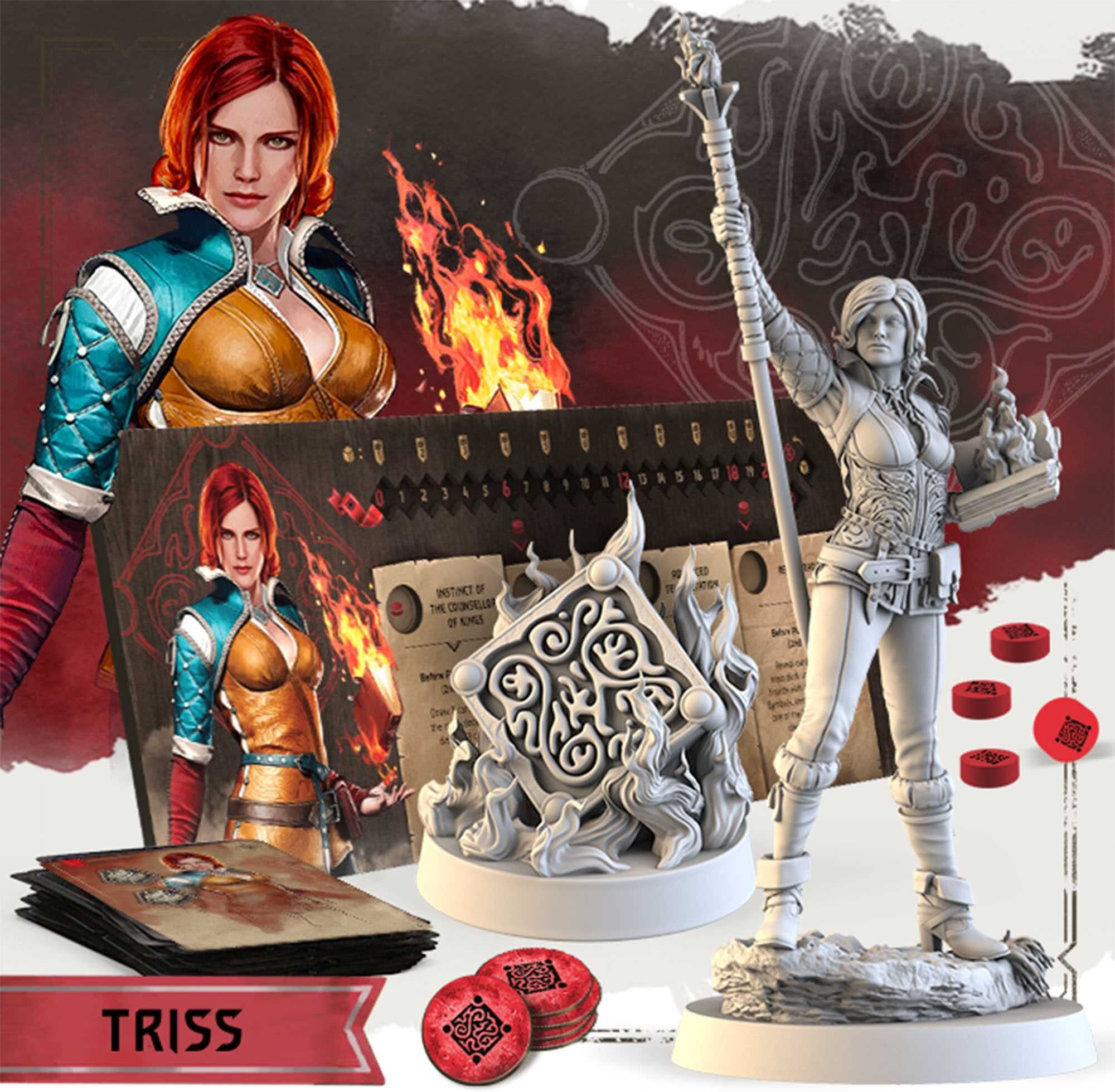 Go On Board The Witcher: Path of Destiny – Triss A Grain of Truth Character Expansion for Board-Game Fans and Witcher Collectors