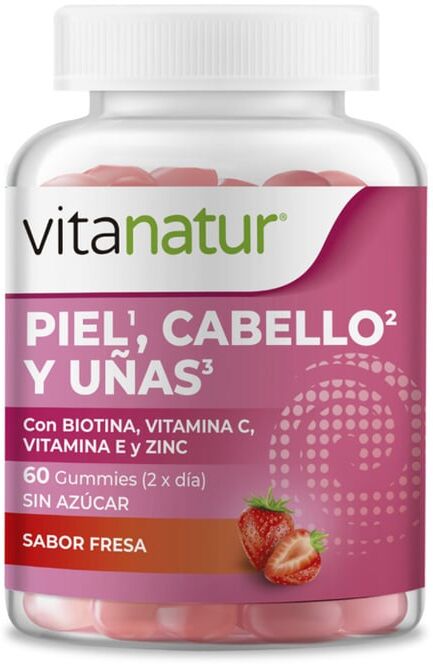 Vitanatur Gominolas Piel Cabello Uñas 60 Gummies