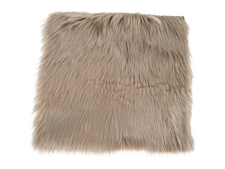 Galette de chaise Lambskin Artificial II Marron/Marron clair 40 x 40cm Tissu