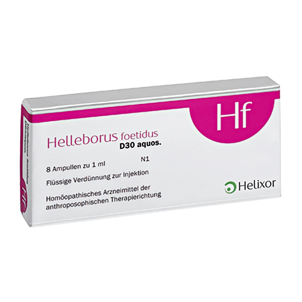 Helleborus Foetidus aquos. D 30 Ampullen 8x1 ml