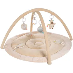 Fehn Spielbogen mit 3-D-Activity-Decke Capybara Clara, mehrfarbig
