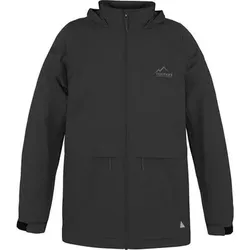 NORMANI OUTDOOR SPORTS Kinder Regenjacke mit Fleecefutter Taunton, Größe XXL in Schwarz Schwarz
