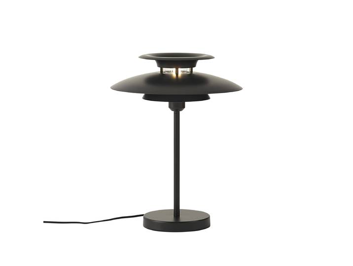 Lampe de table rétro en acier noir 45cm - Pauly
