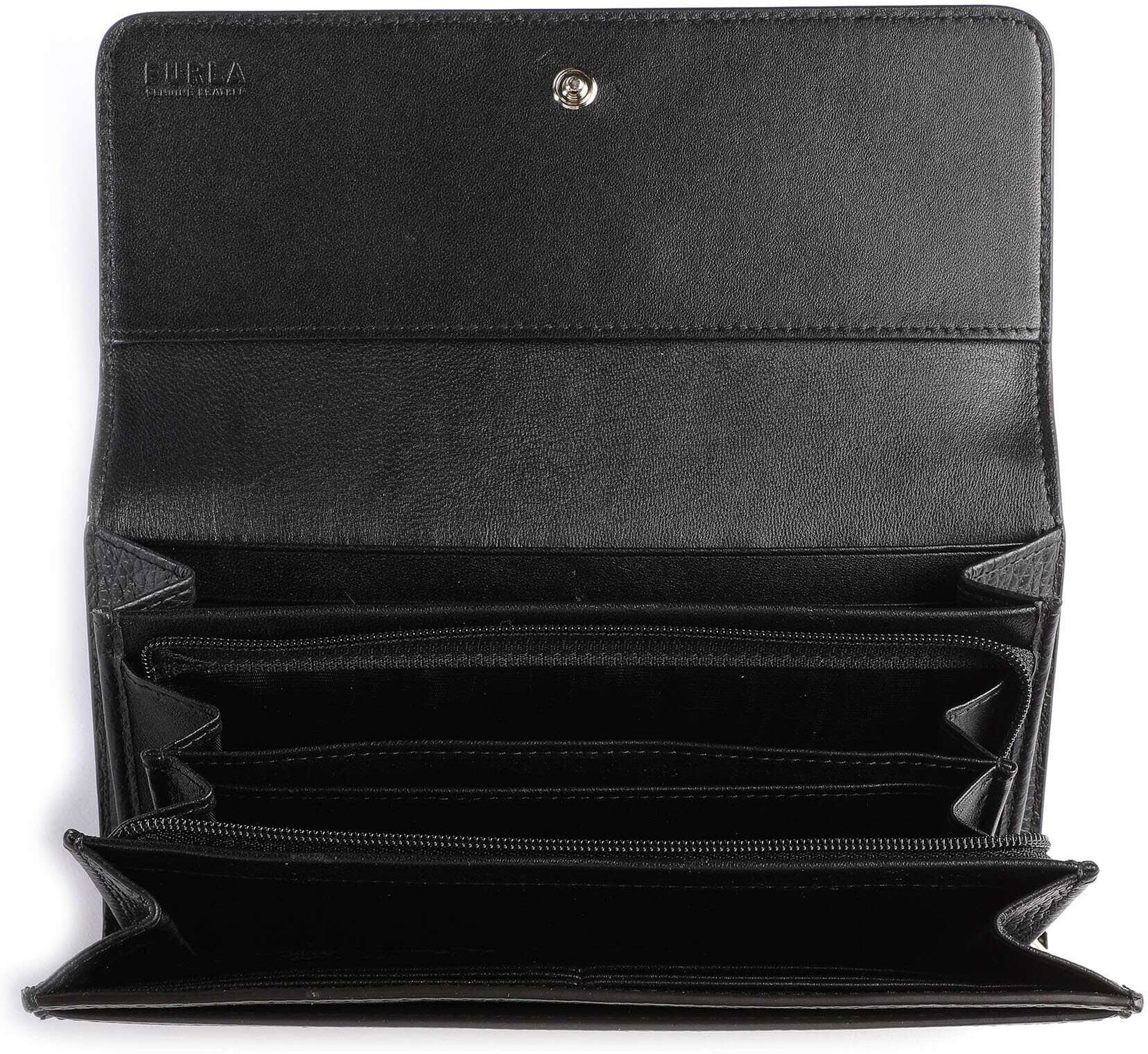 Furla Camelia Continental Geldbörse, schwarz