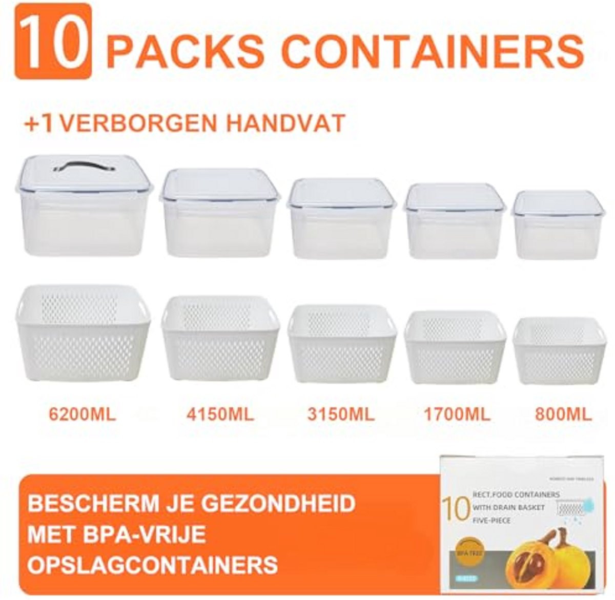 Bessen Tray voor elegante opslag en organisatie