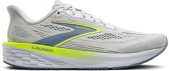 BROOKS Herren Wettkampfschuhe Launch 12 weiss   42 M