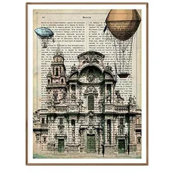 POSTER Vintage Von Murcia. A4 Rahmenlos