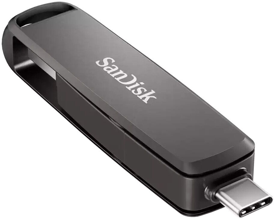 Sandisk Extreme PRO Dual Drive USB-C / USB-A 512GB - Black