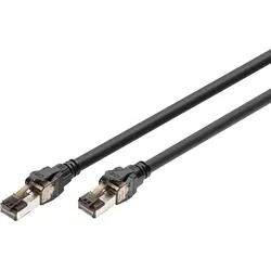 DIGI DK-1843-050 - Cat.8.1 Patchkabel, S/FTP, schwarz, 5 m