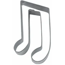 Städter Ausstecher Note, Ausstechform, Plätzchenform, Keks, Plätzchen, Edelstahl, 5 cm, 110038