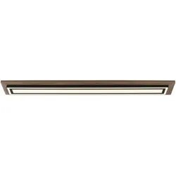 LED-Deckenleuchte, Holzoptik, dimmbar, Fernbedienung, CCT