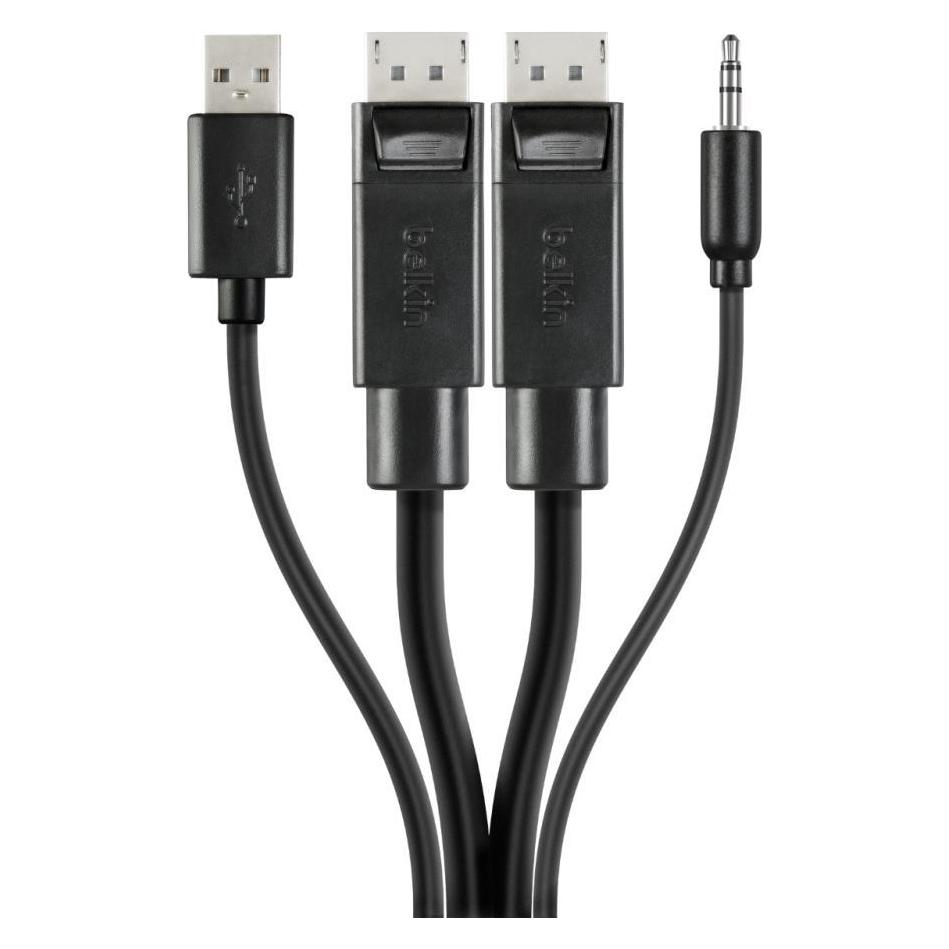 Belkin F1D9020B06T Tastatur/Video/Maus (KVM)-Kabel (F1D9020B06T)