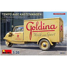 MiniArt - Tempo A400 Kastenwagen 3-Wheel Delivery Box Truck - 1:35 311531