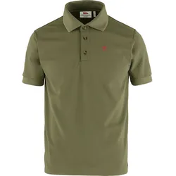 Fjällräven Crowley Pique Herren Kurzarm Poloshirt light olive M