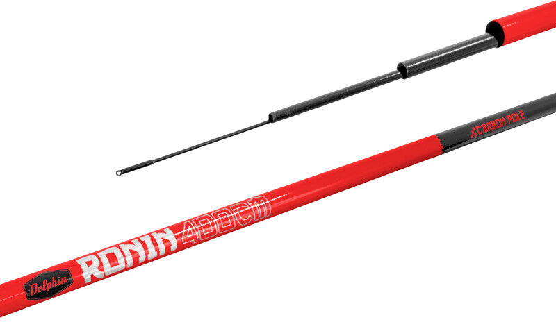 Pêche au coup Delphin RONIN 6m Red, Gray, Beige, Silver 6m