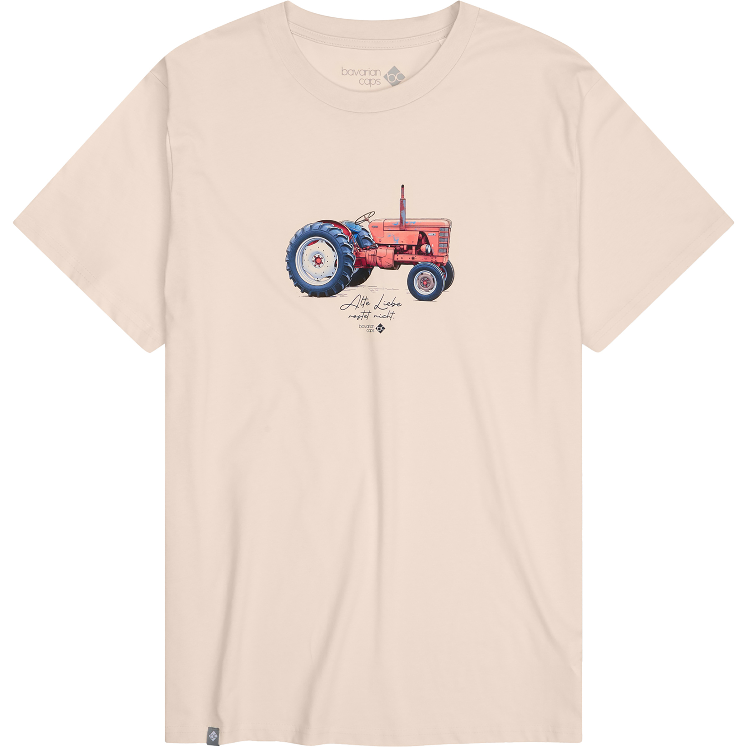 Bavarian Caps Alte Liebe Herren T-Shirts schwarz Größe XXL Lifestyle Hautfreundlich