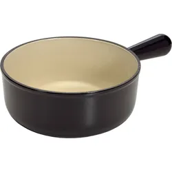 Fondue Caquelon Tradition Collection Fondue-Kasserolle 18 cm schwarz