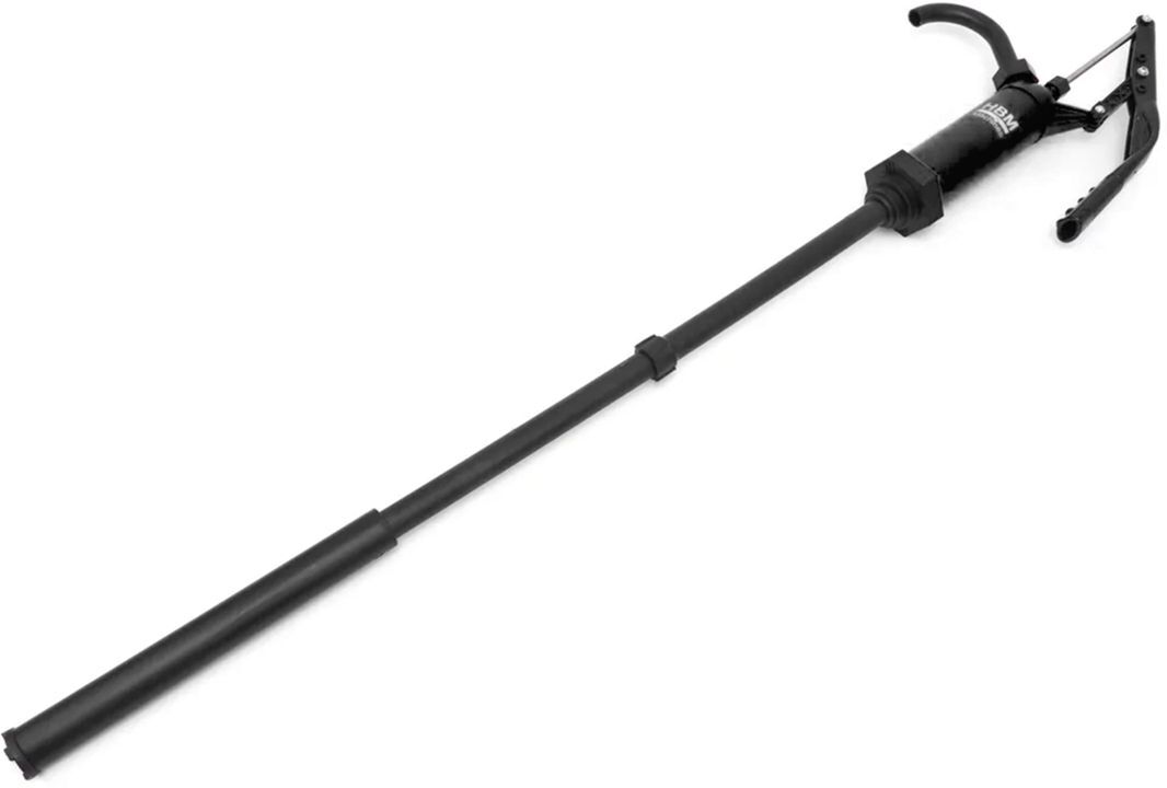 HBM Pompa manuale per fusti, pompa per olio, pompa per liquidi 900 mm