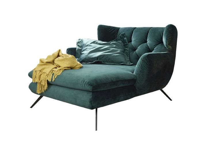 KAWOLA Relaxsessel CHARME, Longseat Sessel Megasessel Velvet verschiedene Farben
