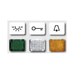 Jung WG 600 / AP 600 - Symbol Klingel (weiß)