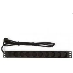 Pepegreen Pdu Tipo Regleta Con 9 Tomas Y Cable 2m, USV Zubehör