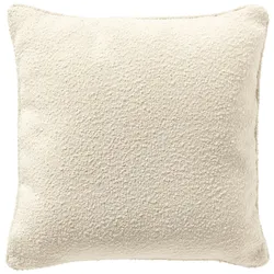 Dutch Decor Bouclé Kissenhülle 'Onno' 45 x 45 cm Snow White - Weiß