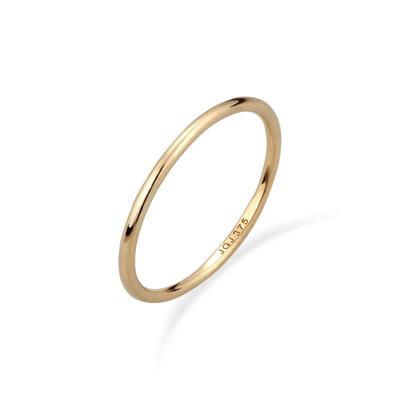 Partnerring ELLI PREMIUM "Ring Bandring Ehering Herren 375 Gelbgold" Gr. 64, gold, Fingerringe, Herren, 64, Gelbgold 375