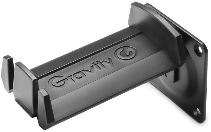 Gravity Headphones Holder Wallmount Black