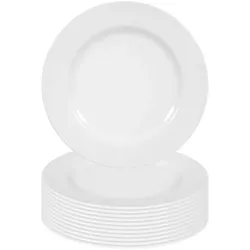 Seltmann Weiden Rondo/Liane Weiß Speiseteller ø 25 cm 12er Set