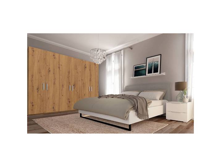 Armoire pure 270 x 236cm Marron/Imitation chêne Artisan