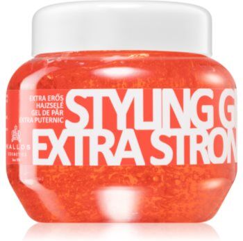 Kallos Classic Styling Gel gel de cabelo com fixação extra forte Extra Strong Hold 275 ml. Classic Styling Gel