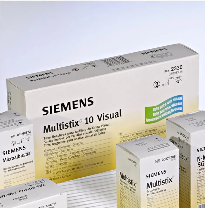 Siemens Healthineers AG Multistix10 visual Urinteststreifen (5 x 50 Stück) 05798300