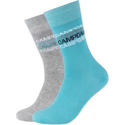 2er Pack Camp David Casual Legend Crew Socken Herren 6630 - meadowbrook 39-42