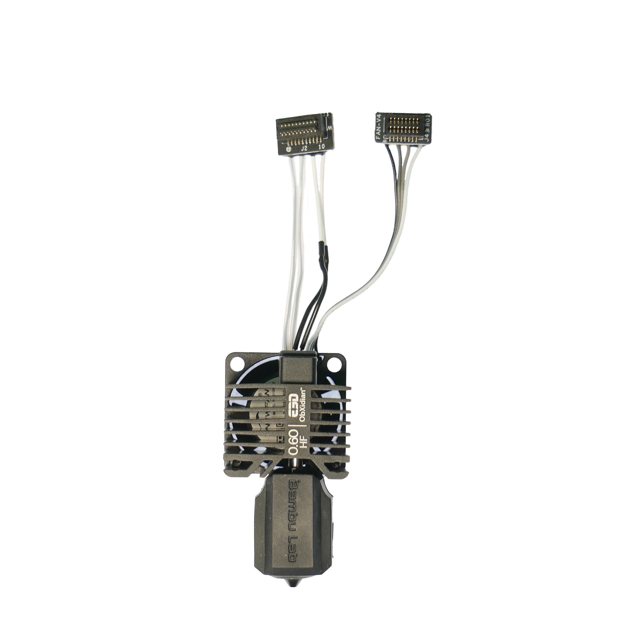 E3D Fully Assembled High Flow ObXidian™ HotEnd for Bambu Lab P1 Series BAMBU-HF-OBX-P1-AS-0600-SPK