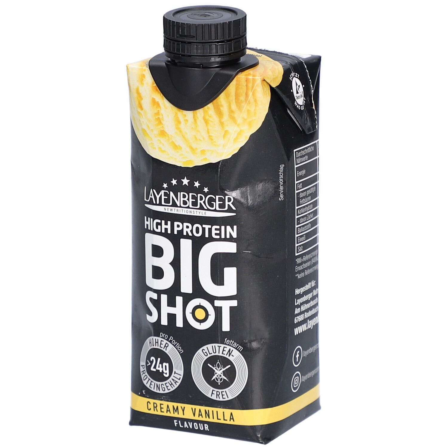 Layenberger BIG Shot creamy Vanilla Flavour 330 ml