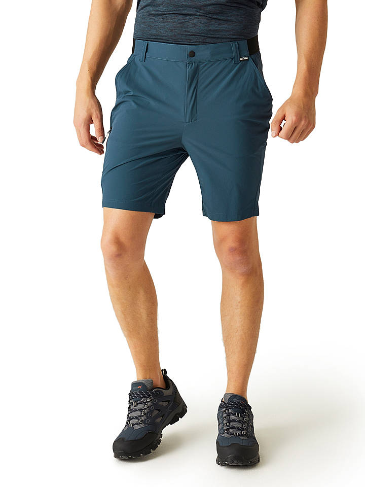 Regatta Funktionsshorts "Travel Light Packaway" in Blau - 56