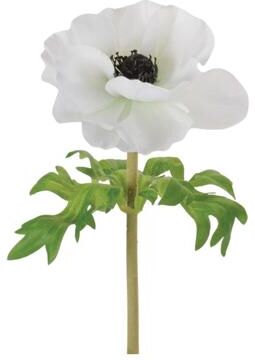 Melrose International Anemone Floral Stem (Set of 6)