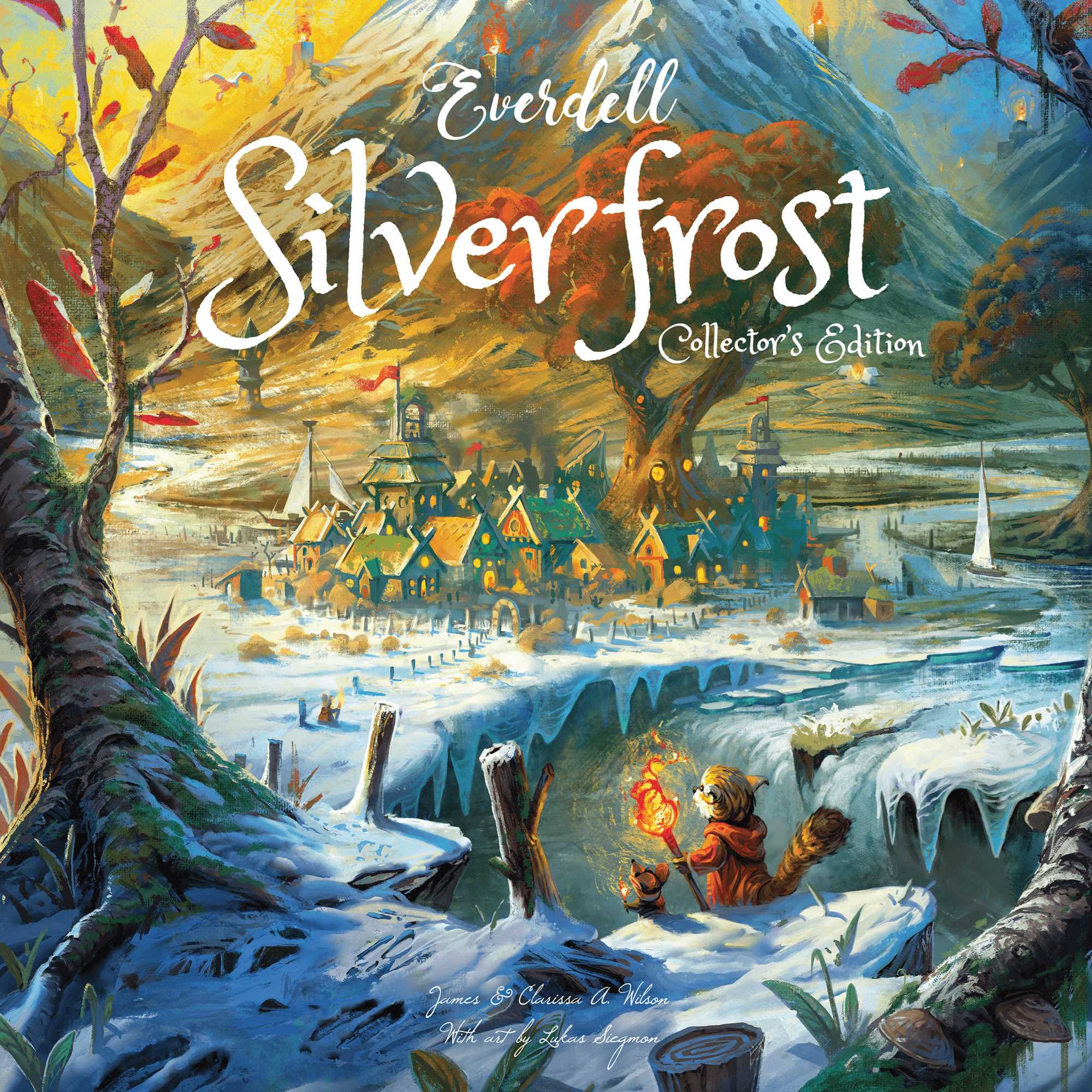 Starling Games Everdell: Silverfrost Collector's Edition Board Game for Fans of Strategic Tabletop Games