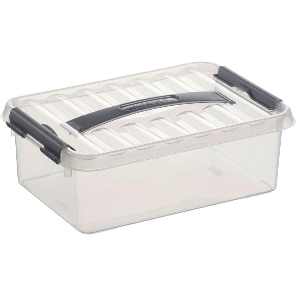 sunware® sunware Q-line Aufbewahrungsbox 4,0 l - transparent H6160002