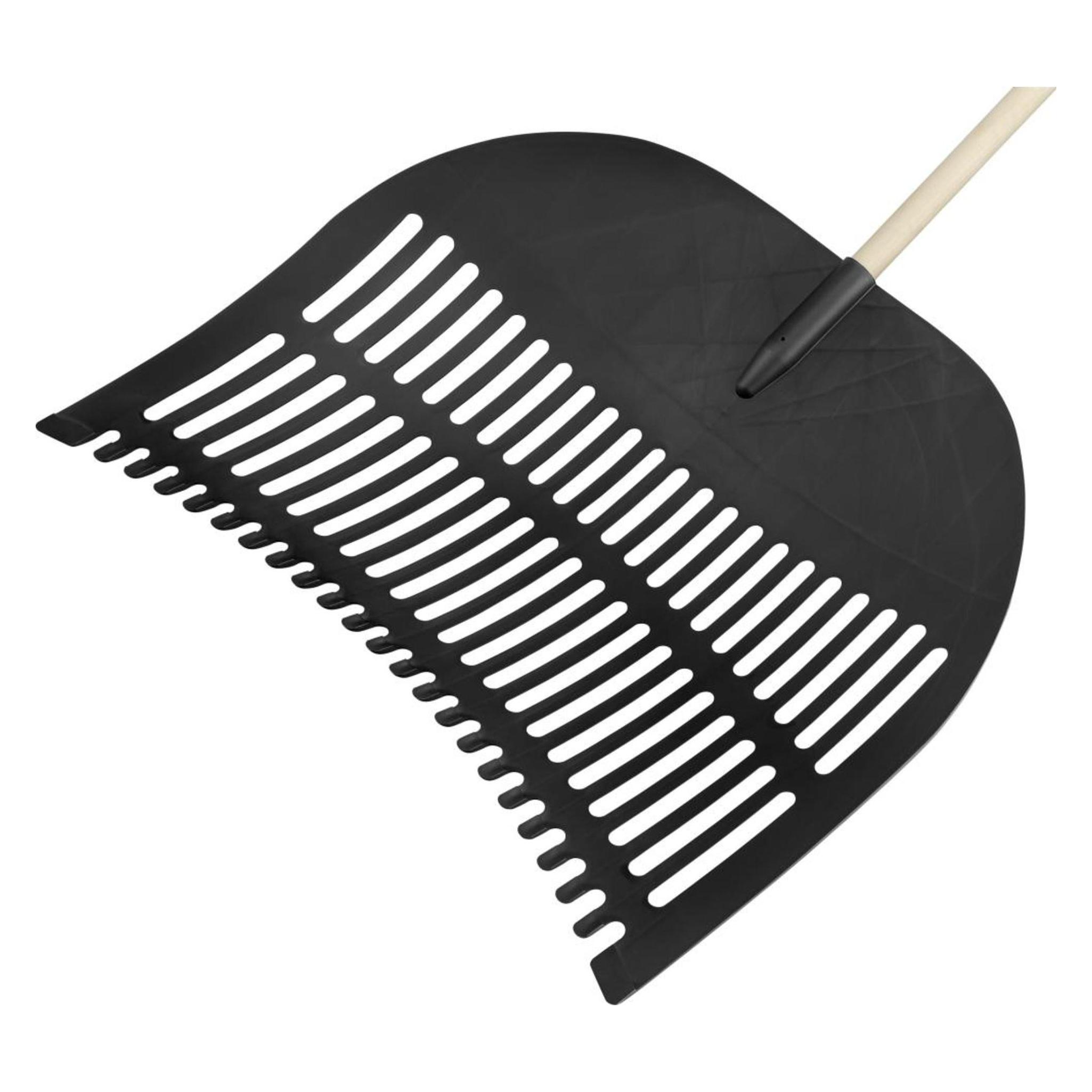 Magni FLORA Laubschaufel 70 x 60 mm PP schwarz, Dülle 28 (228633)