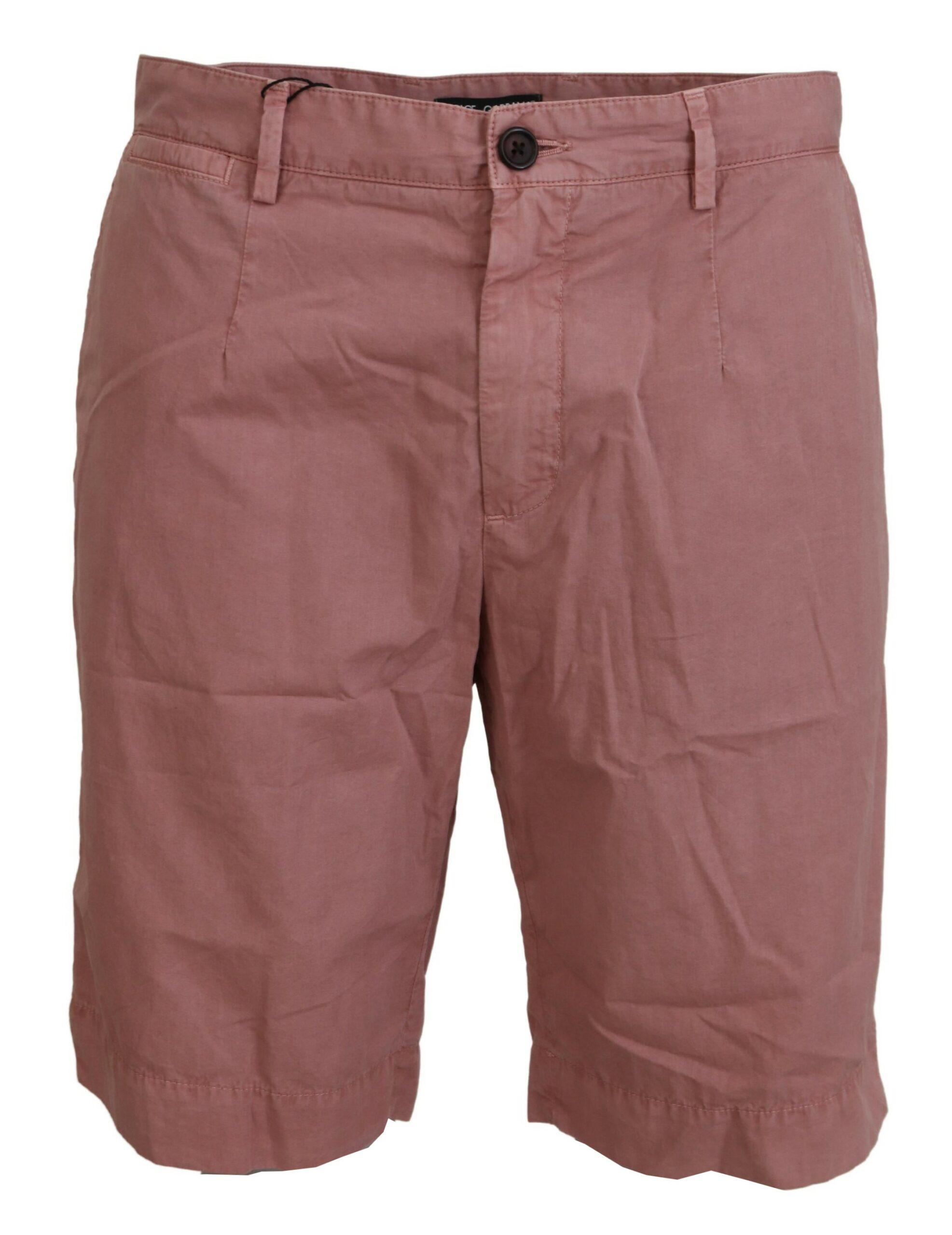 Baumwollshorts im schlichten Stil