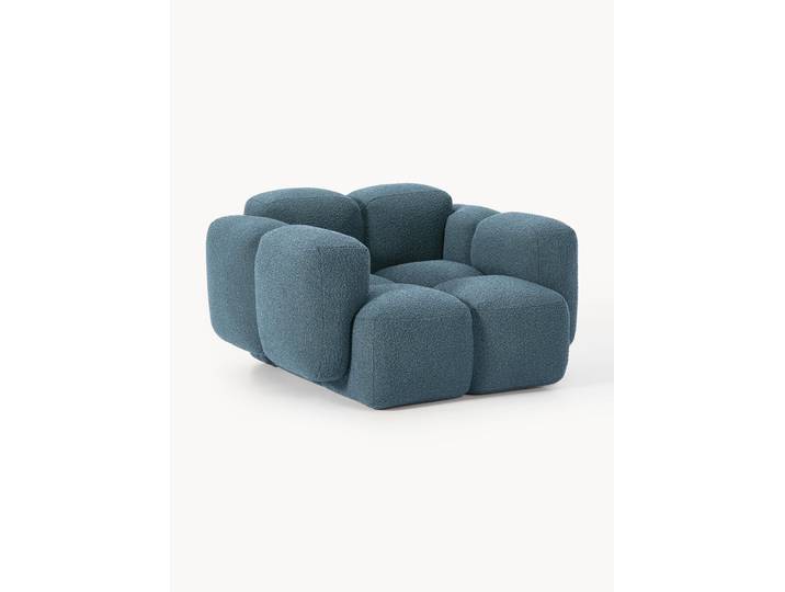 Bouclé-Loungesessel Tayla