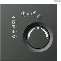 Jung KNX Stetigregler anthrazit mit integriert Busankoppler AL 2178 TS AN
