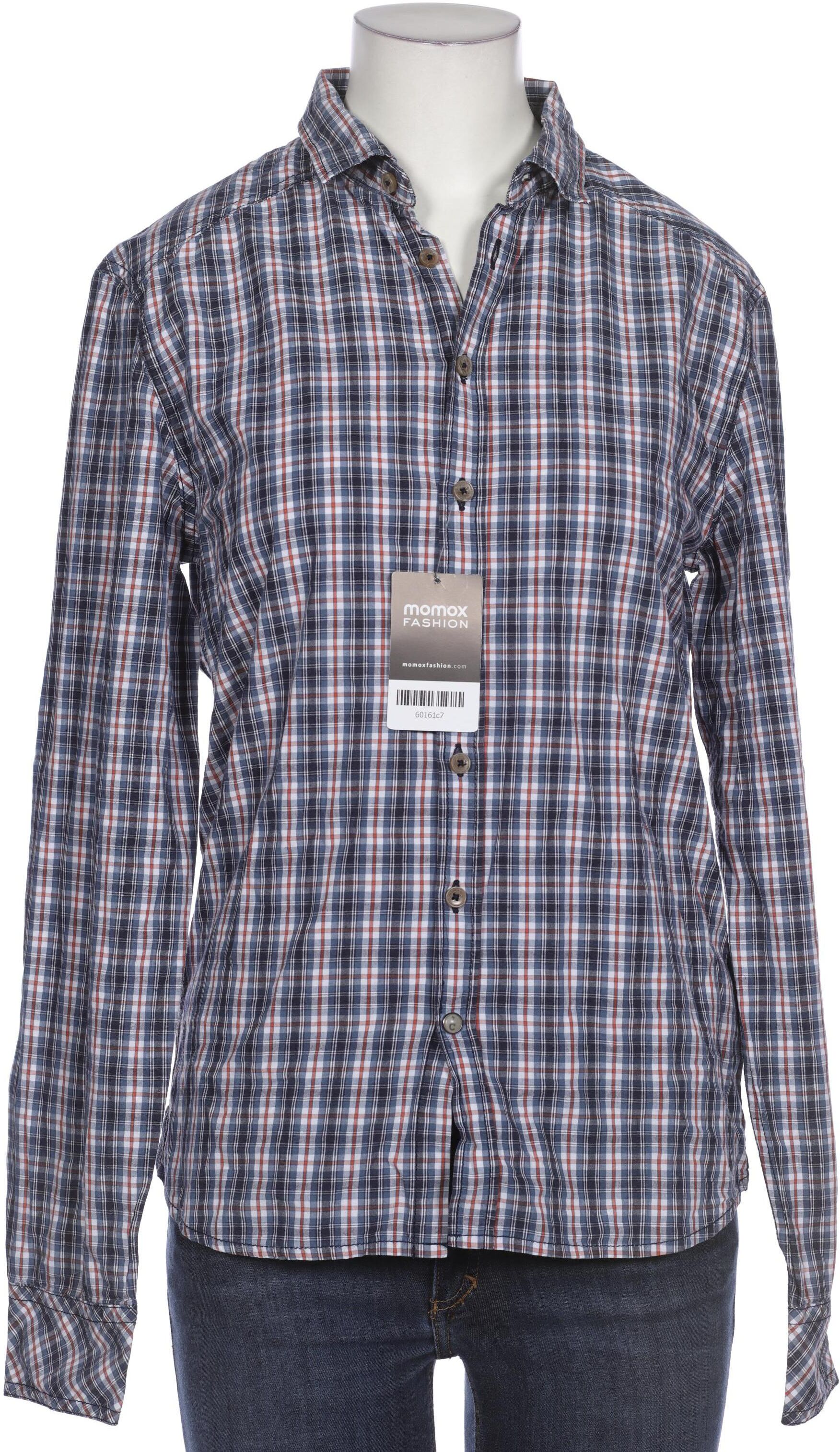 Marc O' Polo Campus by Marc O Polo Damen Bluse, Marineblau, Gr. S, Baumwolle - Second Hand