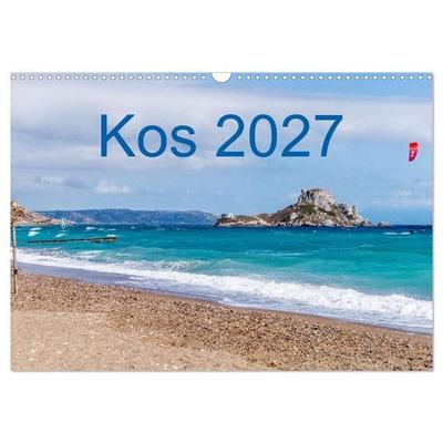 Kos 2027 (Wandkalender 2027 DIN A3 quer), CALVENDO Monatskalender